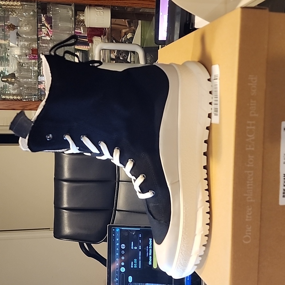 The Rad Black Kid boots